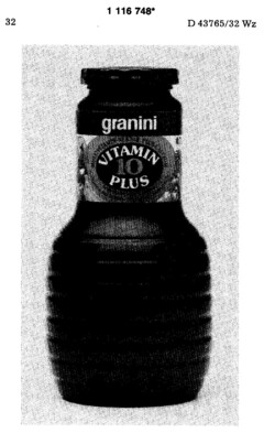 granini VITAMIN PLUS 10