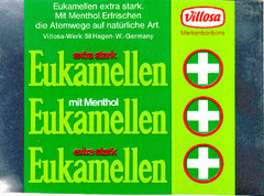 Eukamellen mit Menthol