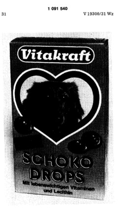 Vitakraft für Feinschmecker SCHOKO DROPS Mit lebenswichtigen Vitaminen und Lecithin