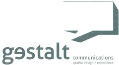 gestalt communications spartial design + experience