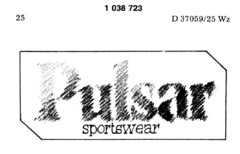 Pulsar sportswear