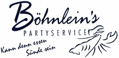 Böhnlein's PARTYSERVICE