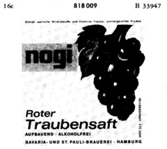 nogi Roter Traubensaft