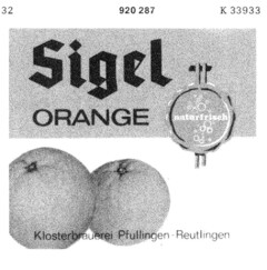 Sigel-ORANGE naturfrisch