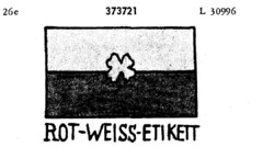 ROT-WEISS-ETIKETT