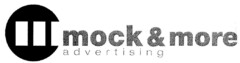 mock&more advertising