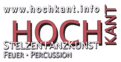 HOCHKANT STELZENTANZKUNST FEUER · PERCUSSION