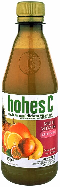 hohes C MULTIVITAMIN Multi-Frucht