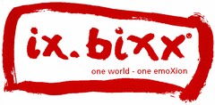 ix.bixx-one world-one emoXion