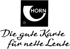 HORN Die gute Karte für nette Leute