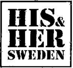 HIS & HER SWEDEN