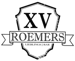 ROEMERS XV LIEBLINGS | BAR
