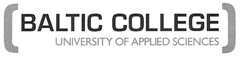 BALTIC COLLEGE UNIVERSITY OF APPLIED SCIENCES