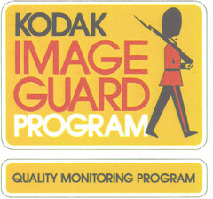 KODAK IMAGE GUARD PROGRAM