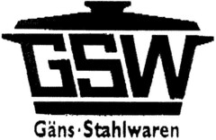 GSW Gäns · Stahlwaren