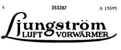 Ljungström LUFT VORWÄRMER