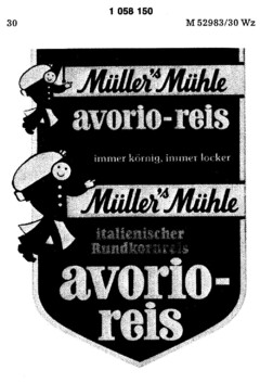 Müller`s Mühle avorio-reis