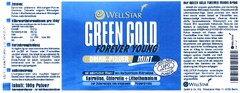 WELLSTAR GREEN GOLD FOREVER YOUNG DRINK-PULVER MINT