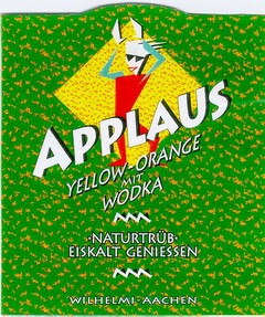 APPLAUS  YELLOW-ORANGE MIT WODKA