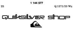 QUIKSILVER SHOP