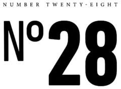 NUMBER TWENTY - EIGHT N°28