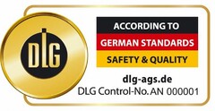 DLG ACCORDING TO GERMAN STANDARDS SAFETY & QUALITY dlg-ags.de