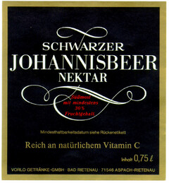 Schwarzer Johannisbeer Nektar