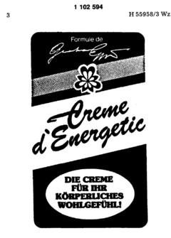 Creme d`Energetic DIE CREME FÜR IHR KÖRPERLICHES WOHLGEFÜHL!