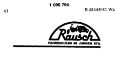 Rausch FAHRSCHULEN IM JUNGEN STIL