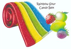 Rainbow Sour Candy Belt