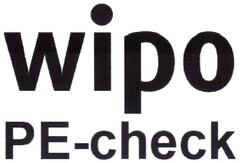 wipo PE-check