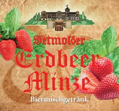 Detmolder Erdbeer Minze Biermischgetränk