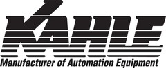 KAHLE Manufacturer of Automation Equipment