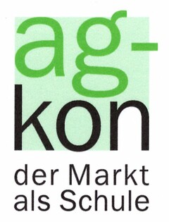 ag-kon der Markt als Schule