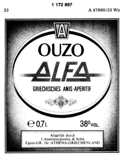 OUZO ALFA