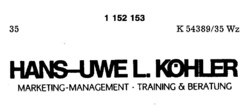 HANS-UWE L. KOHLER MARKETING-MANAGEMENT TRAINING & BERATUNG