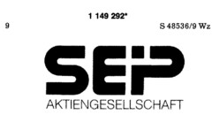 SEP AKTIENGESELLSCHAFT