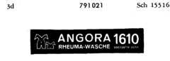 ANGORA RHEUMA-WÄSCHE 1600 sechzehn-zehn
