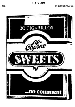 20 CIGARILLOS Al-Capone SWEETS ...no comment