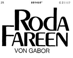 Roda Fareen VON GABOR