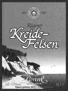 Rügener Kriede-Felsen