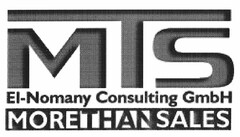 MTS El-Nomany Consulting GmbH More than Sales