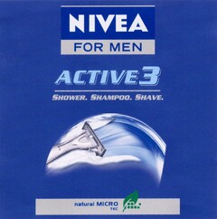 NIVEA FOR MEN ACTIVE 3