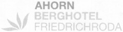 AHORN BERGHOTEL FRIEDRICHRODA