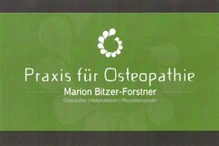 Praxis für Osteopathie Marion Bitzer-Forstner Osteopathin | Heilpraktikerin| Physiotherapeutin