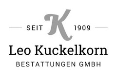 Seit K 1909 Leo Kuckelkorn BESTATTUNGEN GMBH