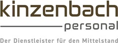 kinzenbach personal Der Dienstleister für den Mittelstand