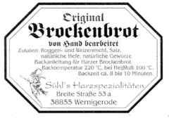 Original Brockenbrot von Hand verarbeitet