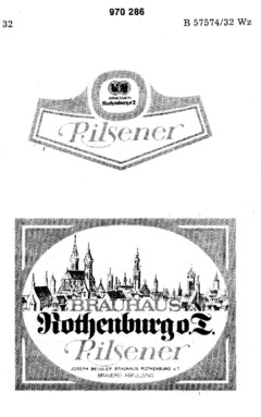 BRAUHAUS Rothenburg o.T Pilsener