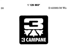 3 CAMPANE